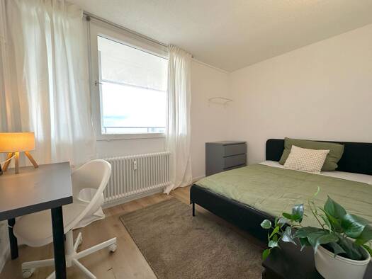 Wohnung zur Miete nur mit Wohnberechtigungsschein 490 € 1 Zimmer 15 m² 12. Geschoss frei ab sofort Otto-Hahn-Platz 3 Emmertsgrund Heidelberg 69126