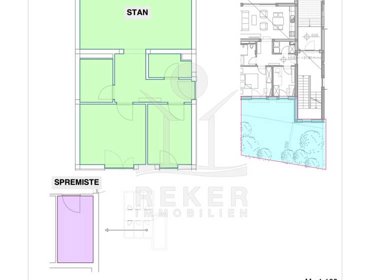 Wohnung zum Kauf - Erstbezug 283.000 € 3 Zimmer 78 m² EG Peroj