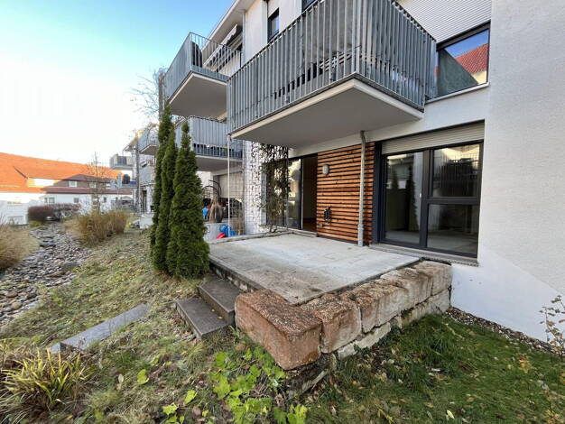 Terrassenwohnung zum Kauf provisionsfrei 247.000 € 2,5 Zimmer 54 m² 1. Geschoss Stuttgarter Str.92/1 Backnang Backnang 71522