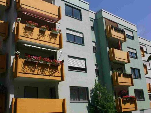 Wohnung zur Miete nur mit Wohnberechtigungsschein 257 € 2 Zimmer 58,5 m² 3. Geschoss frei ab 15.03.2026 Claudiweg 40 Amberg 92224