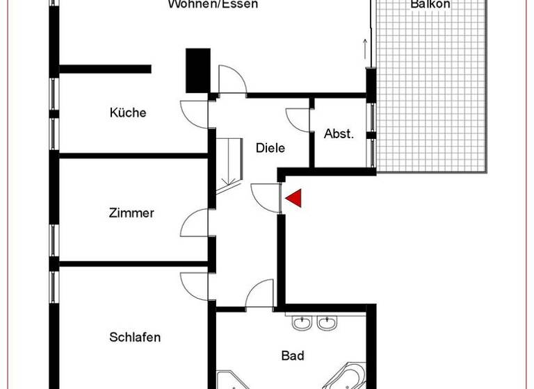 Wohnung zur Miete 1.650 € 5 Zimmer 136 m²<br/>Wohnfläche Dachgeschoss, 3.<br/>Geschoss Schulstraße 11/2 Dagersheim / Hulb Böblingen 71034