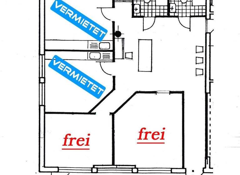 Büro zur Miete provisionsfrei 2 Zimmer 40 m² Bürofläche Schleusinger Straße 1 Rodach Bad Rodach 96476