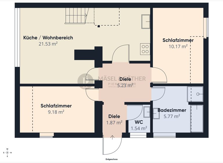 Maisonette zur Miete 1.430 € 4 Zimmer 80 m² frei ab 15.03.2026 Ebersberg 85560