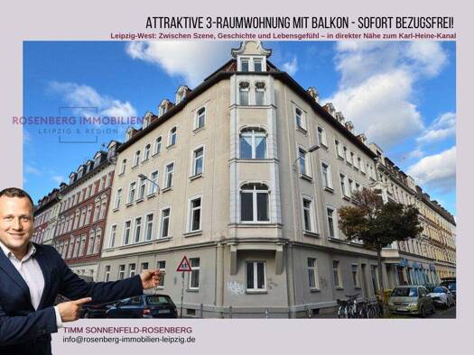 Wohnung zur Miete 700 € 3 Zimmer 85 m² Aurelienstraße 48 WE15 Lindenau Leipzig / Lindenau 04177