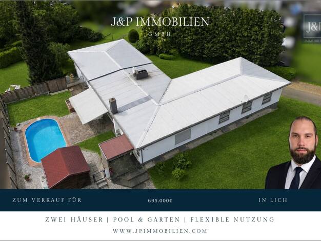 Einfamilienhaus zum Kauf 690.000 € 9,5 Zimmer 225 m² 2.195 m² Grundstück Lich Lich 35423