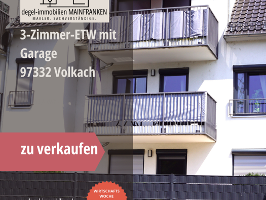 Wohnung zum Kauf 245.000 € 3 Zimmer 80 m² 1. Geschoss Volkach 97332