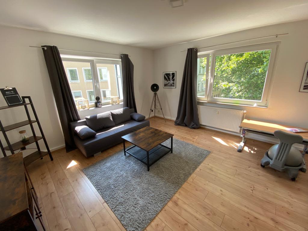 Wohnung zur Miete Wohnen auf Zeit 1.050 € 2 Zimmer 58 m²<br/>Wohnfläche 02.01.2025<br/>Verfügbarkeit Eltingplatz Nordviertel Essen 45141