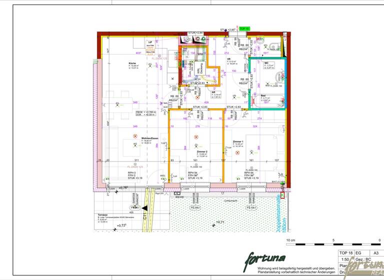 Wohnung zum Kauf - Erstbezug 298.984 € 3 Zimmer 70,9 m² EG Neustifter Straße 6 Kirchberg am Wagram 3470