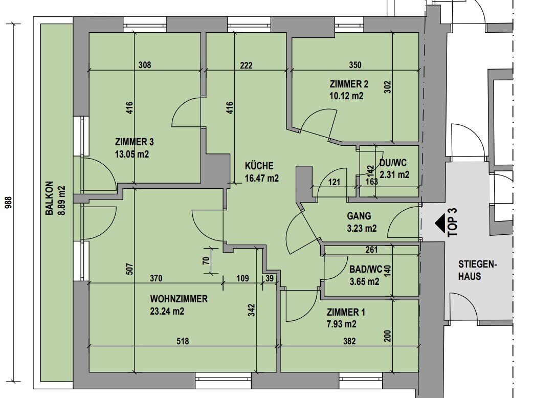 Wohnung zum Kauf 399.000 € 4 Zimmer 80 m²<br/>Wohnfläche 2.<br/>Geschoss Umhausen 6441