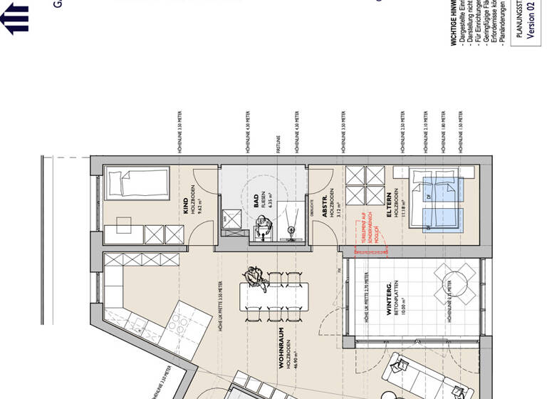 Wohnung zum Kauf 549.000 € 3 Zimmer 93,9 m² frei ab 31.12.2026 Grödig 5083