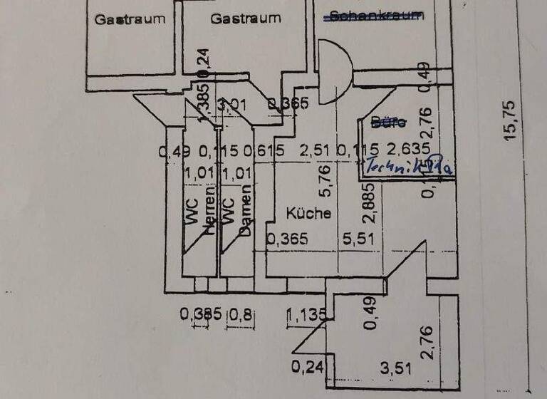 Bürofläche zur Miete provisionsfrei 1.631 € 3 Zimmer 112 m² Bürofläche Wildau 15745