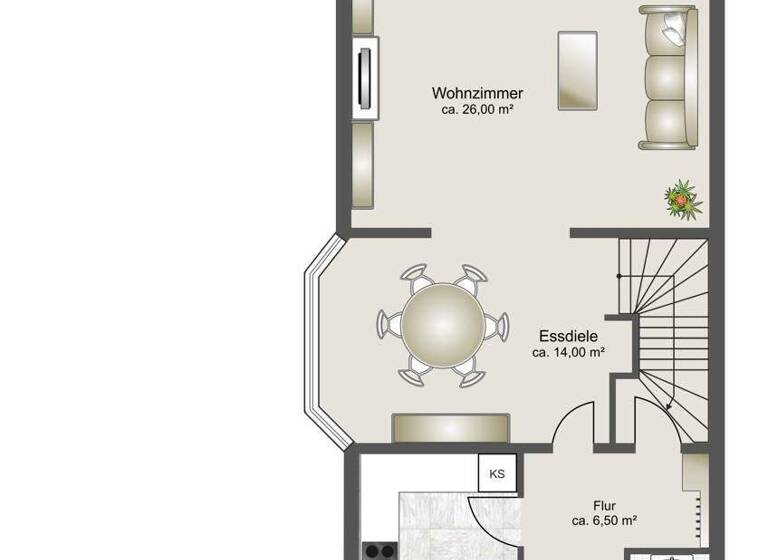 Doppelhaushälfte zum Kauf 580.000 € 3 Zimmer 107 m² 510 m² Grundstück Wohldorf-Ohlstedt Hamburg / Wohldorf-Ohlstedt 22397