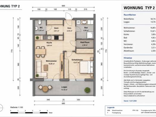 Wohnung zum Kauf 234.000 € 52 m² frei ab 02.04.2028 Bad Vöslau 2540