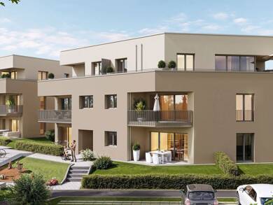 Penthouse zum Kauf - Neubau provisionsfrei 422.400 € 2 Zimmer 68,7 m² Dachgeschoss, 2. Geschoss Obergruppenbach Untergruppenbach 74199