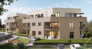 Penthouse zum Kauf - Neubau provisionsfrei 422.400 € 2 Zimmer 68,7 m² Dachgeschoss, 2. Geschoss Obergruppenbach Untergruppenbach 74199