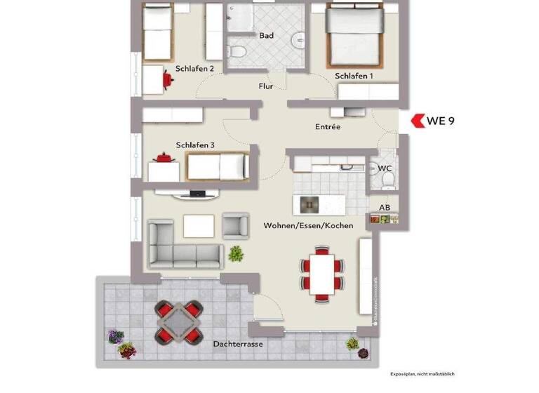 Penthouse zum Kauf - Erstbezug provisionsfrei 572.000 € 4 Zimmer 130 m² Meschede 59872