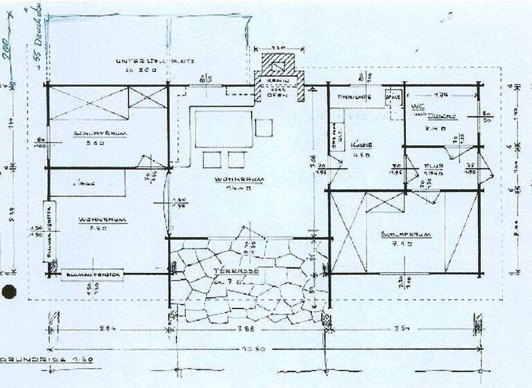 Haus zum Kauf 189.000 € 3 Zimmer 44,4 m² 8.922 m² Grundstück frei ab sofort Todtglüsingen Tostedt 21255