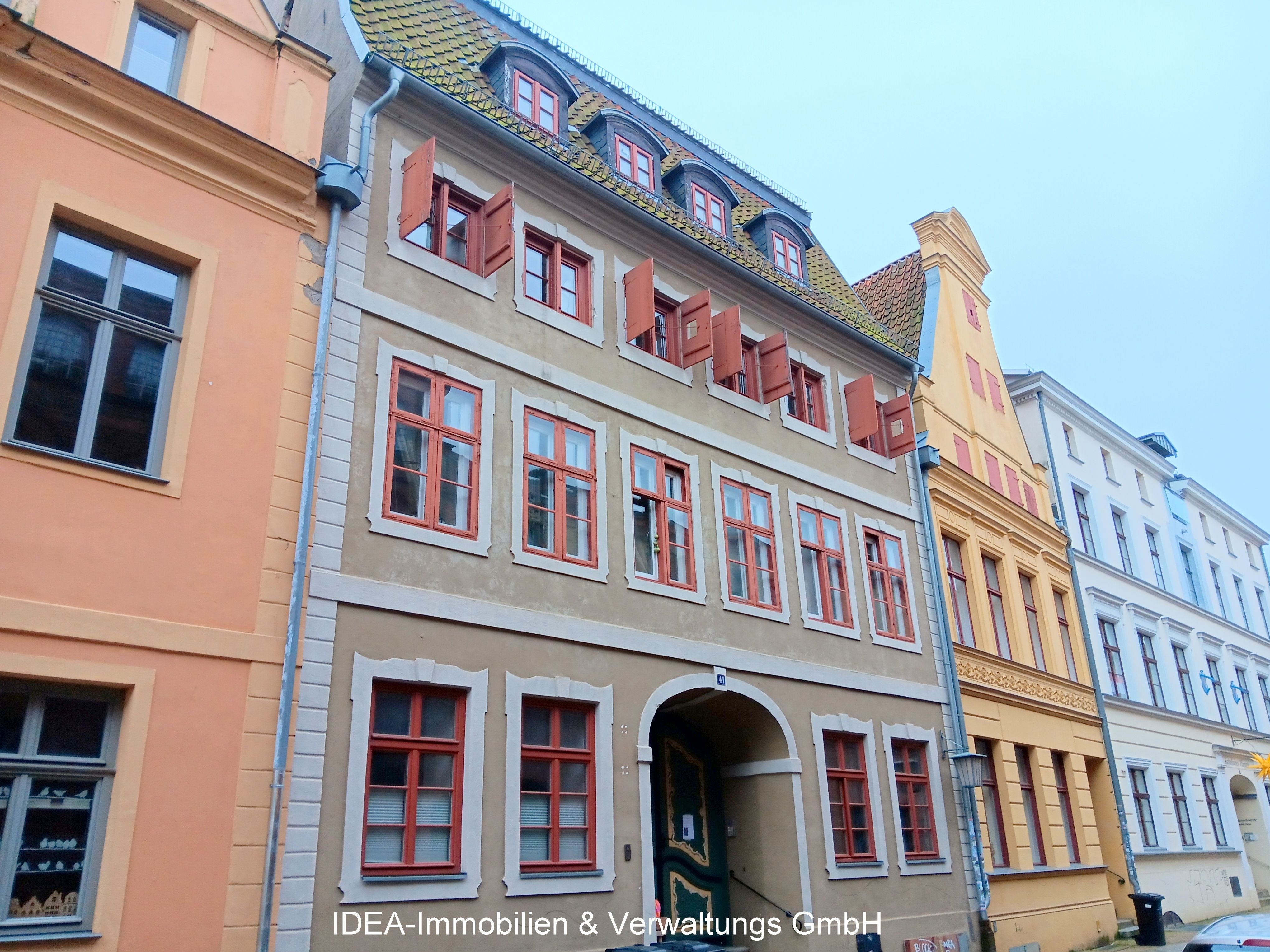 Wohnung zur Miete 400 € 2 Zimmer 52,9 m²<br/>Wohnfläche 2.<br/>Geschoss Frankenstraße Altstadt Stralsund 18439