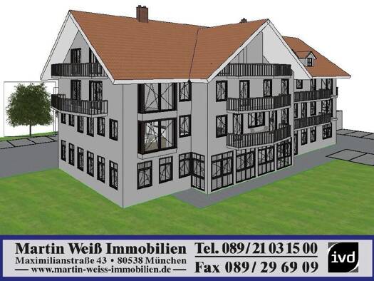 Wohnung zur Miete 1.895 € 3 Zimmer 85 m² Geschoss 1/3 frei ab sofort Grünwald 82031