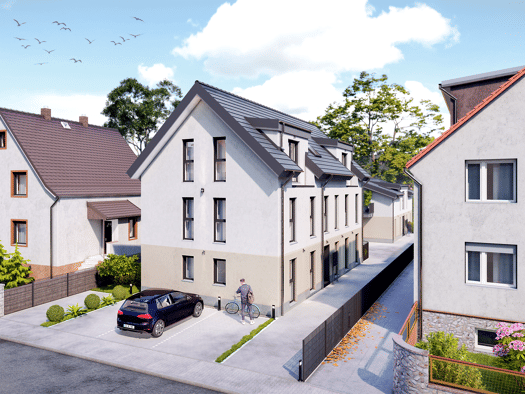 Penthouse zum Kauf - Erstbezug provisionsfrei 405.000 € 3 Zimmer 74,6 m² 2. Geschoss frei ab sofort Martin-Luther-Straße 3 Mörfelden Mörfelden-Walldorf 64546