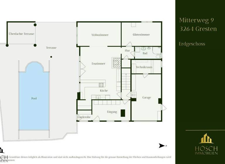 Einfamilienhaus zum Kauf 449.000 € 8 Zimmer 208 m² 2.720 m² Grundstück Gresten 3264