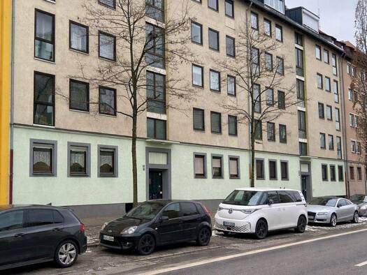 Studio zum Kauf 120.000 € 1 Zimmer 23 m² 3. Geschoss Rennweg Nürnberg 90489