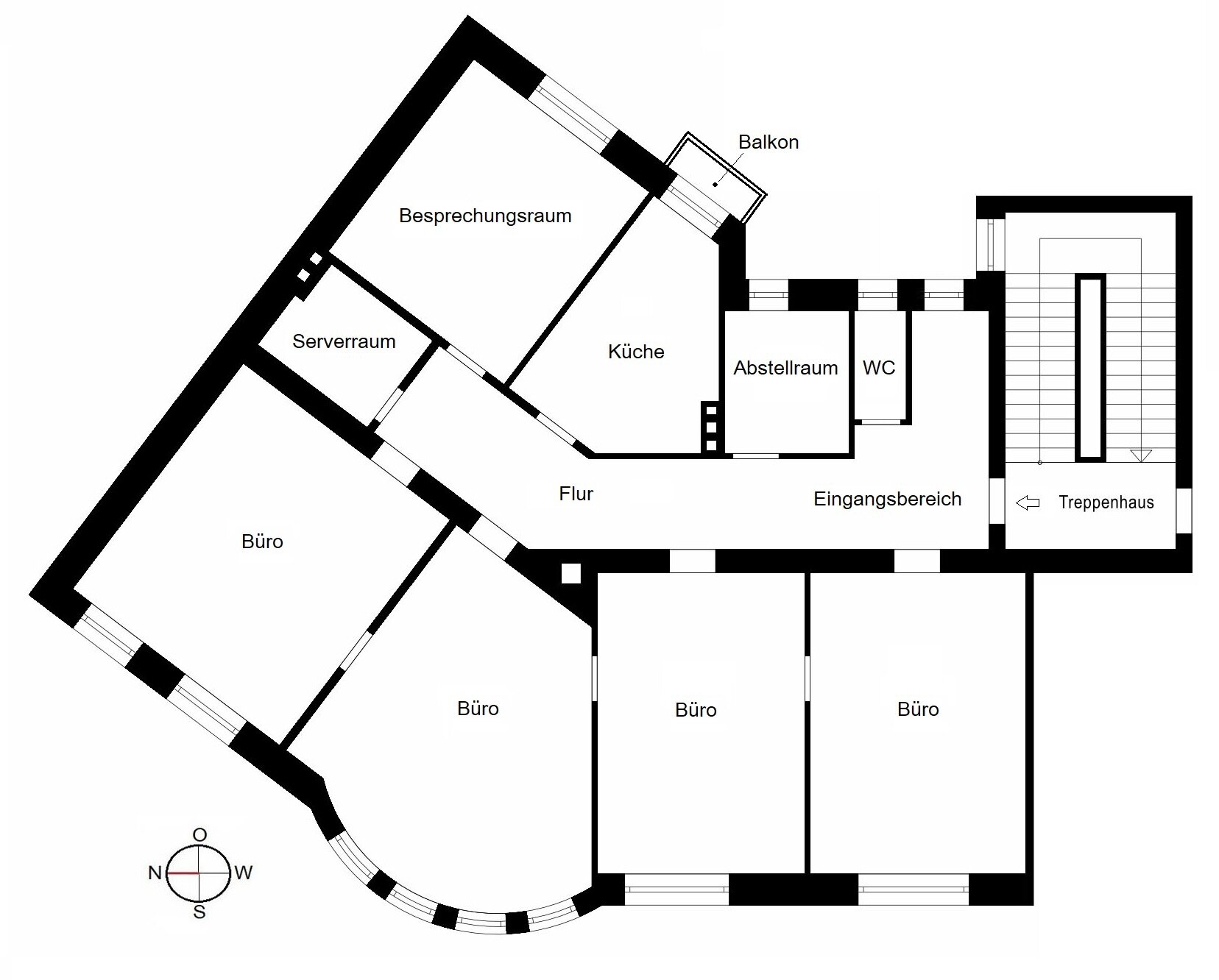 Bürofläche zur Miete provisionsfrei 26 € 232 m²<br/>Bürofläche Altbogenhausen München 81675