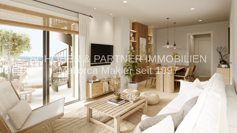 Penthouse zum Kauf provisionsfrei 329.000 € 3 Zimmer 80 m²<br/>Wohnfläche 3.<br/>Geschoss 01.10.2025<br/>Verfügbarkeit Cala Millor 07560