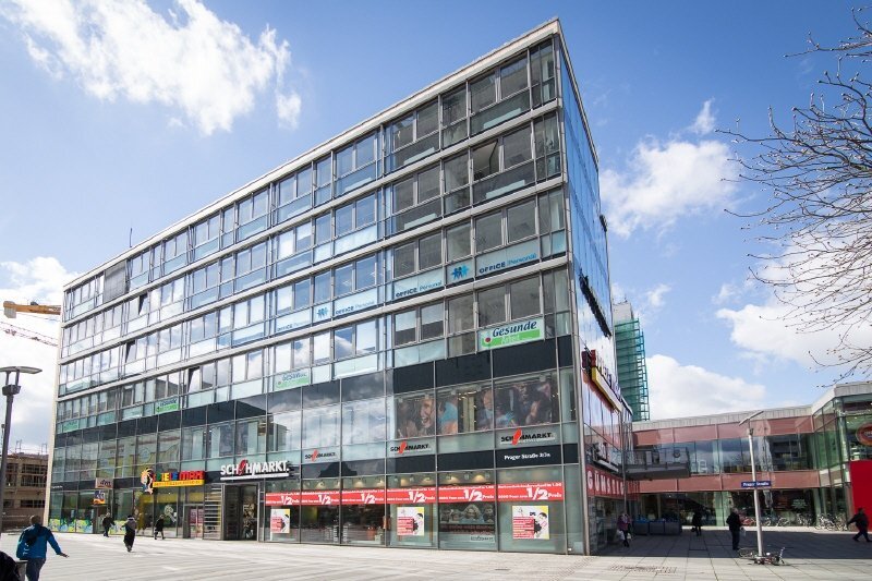 Büro-/Praxisfläche zur Miete provisionsfrei 16,50 € 512 m²<br/>Bürofläche Seevorstadt-Ost (Prager Str.) Dresden 01069