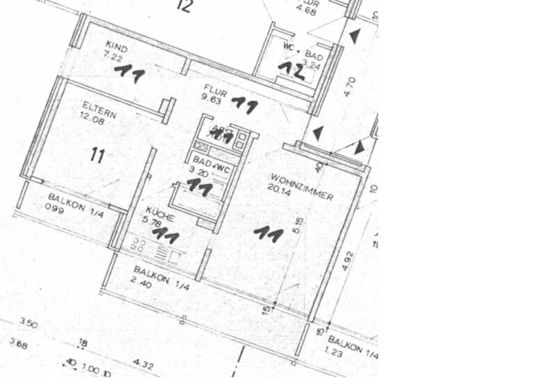 Wohnung zum Kauf provisionsfrei 680.000 € 3 Zimmer 63 m²<br/>Wohnfläche 7/14<br/>Geschoss Listseeweg 7 Thalk.Obersendl.-Forsten-Fürstenr.-Solln München 81379