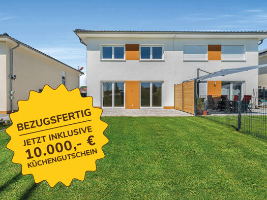 Doppelhaushälfte zum Kauf - Erstbezug provisionsfrei 575.000 € 5 Zimmer 140 m² 226 m² Grundstück frei ab sofort Amselweg Bestensee Bestensee 15741