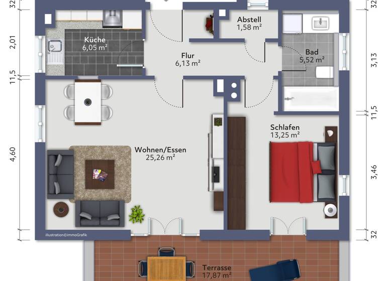 Wohnung zum Kauf 350.000 € 2 Zimmer 68 m²<br/>Wohnfläche Dachgeschoss, 2.<br/>Geschoss Schloßweg 31 Rathsberg Marloffstein 91080