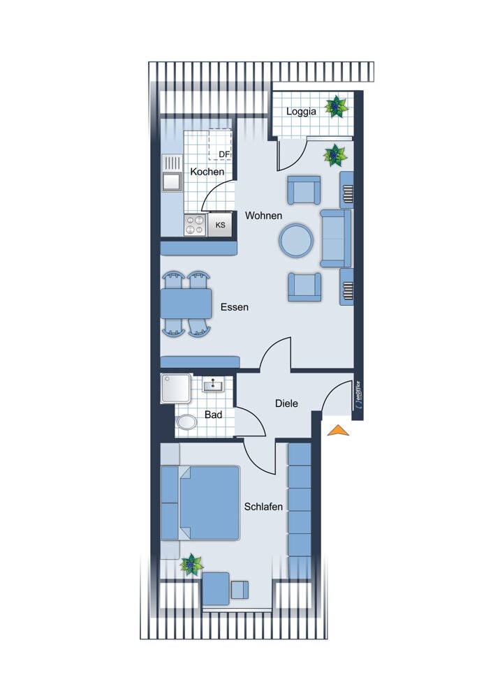 Wohnung zum Kauf 129.000 € 2 Zimmer 52 m²<br/>Wohnfläche Mülfort Mönchengladbach 41238