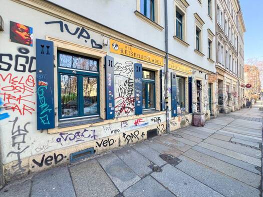 Ladenfläche zur Miete 10,01 € 50 m² Verkaufsfläche Äußere Neustadt Dresden 01099