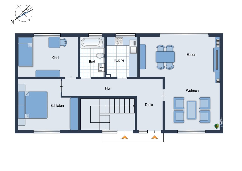 Mehrfamilienhaus zum Kauf 385.000 € 6 Zimmer 150 m²<br/>Wohnfläche 910 m²<br/>Grundstück Alveslohe 25486