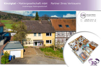 Einfamilienhaus zum Kauf 275.000 € 6 Zimmer 155 m² 520 m² Grundstück frei ab sofort Salmünster Bad Soden-Salmünster 63628