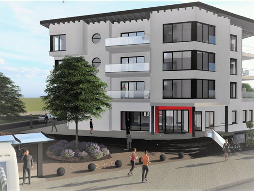Wohnung zur Miete - Erstbezug 1.443 € 3 Zimmer 111 m² 1. Geschoss frei ab 01.12.2025 Otto-Nagel-Str. 40/ Rathenaustr. 63a Frankfurt Frankfurt (Oder) 15234