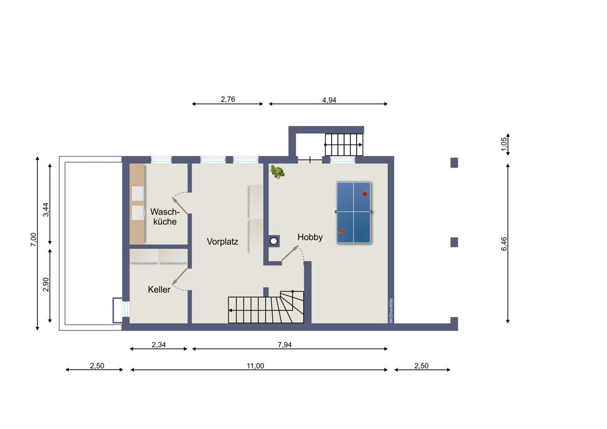 Doppelhaushälfte zum Kauf 439.000 € 4 Zimmer 118,5 m²<br/>Wohnfläche 290 m²<br/>Grundstück Wilferdingen Remchingen-Wilferdingen 75196