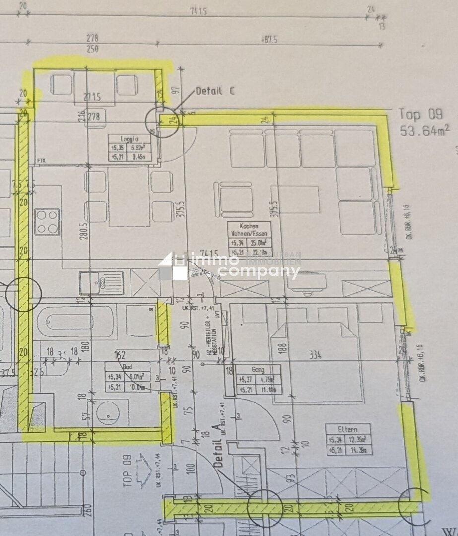 Wohnung zur Miete 780 € 2 Zimmer 53,9 m²<br/>Wohnfläche Raiffeisenstraße 1B Lustenau 6890