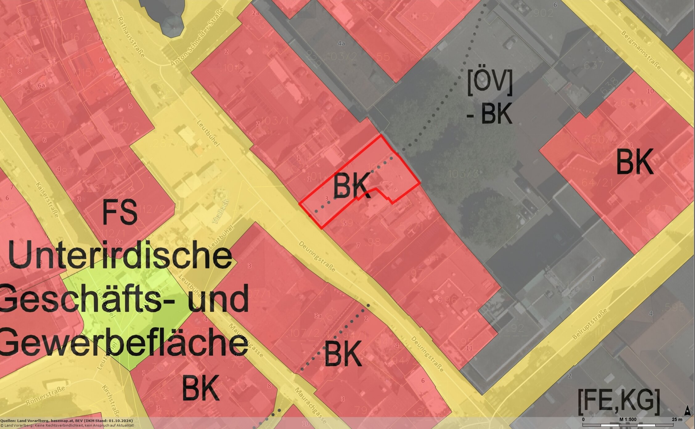 Bürofläche zur Miete 241,3 m²<br/>Bürofläche Deuringstraße 3 Bregenz 6900