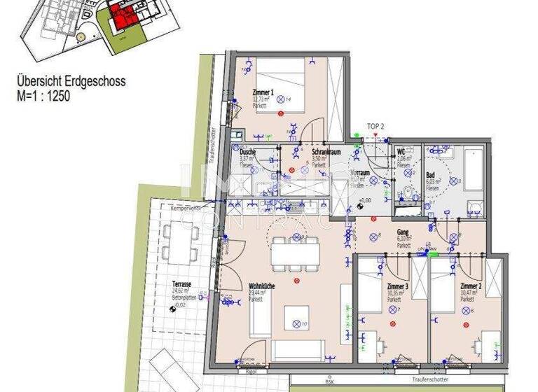 Wohnung zum Kauf - Erstbezug provisionsfrei 543.000 € 4 Zimmer 90,1 m² Wiener Neustadt 2700