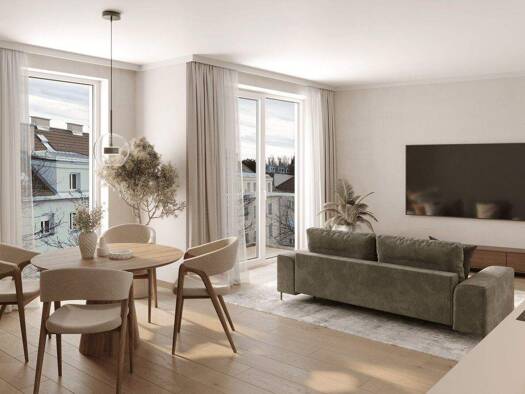 Wohnung zum Kauf - Erstbezug provisionsfrei 270.500 € 2 Zimmer 50,3 m² 1. Geschoss Canavesegasse 4 Wien 1230