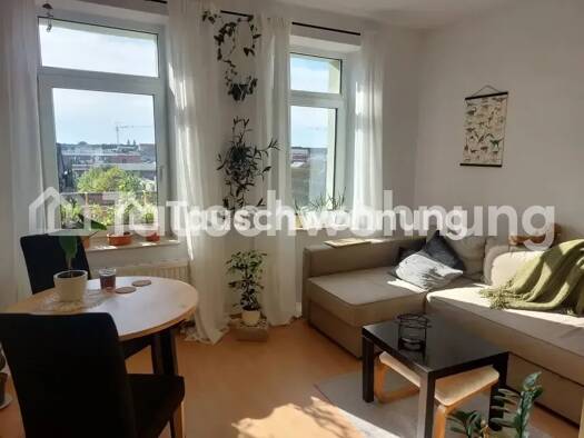 Wohnung zur Miete Tauschwohnung 370 € 2 Zimmer 47 m² 3. Geschoss Plagwitz Südwest 04229