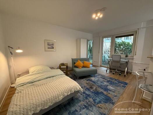 Studio zur Miete auf Zeit 1.050 € 1 Zimmer 33 m² frei ab 01.08.2026 Ostend Frankfurt 60316