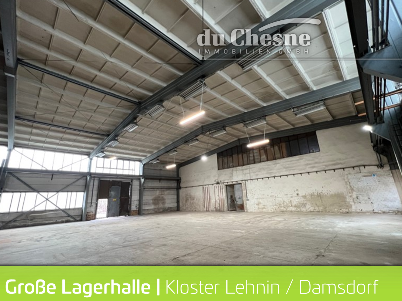 Lagerhalle zur Miete 1.999 € 630 m²<br/>Lagerfläche Damsdorf Kloster Lehnin 14797