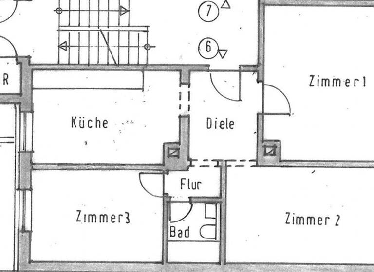 Wohnung zur Miete 1.090 € 3 Zimmer 80 m² 2. Geschoss Schöllbronner Straße Ettlingen 76275