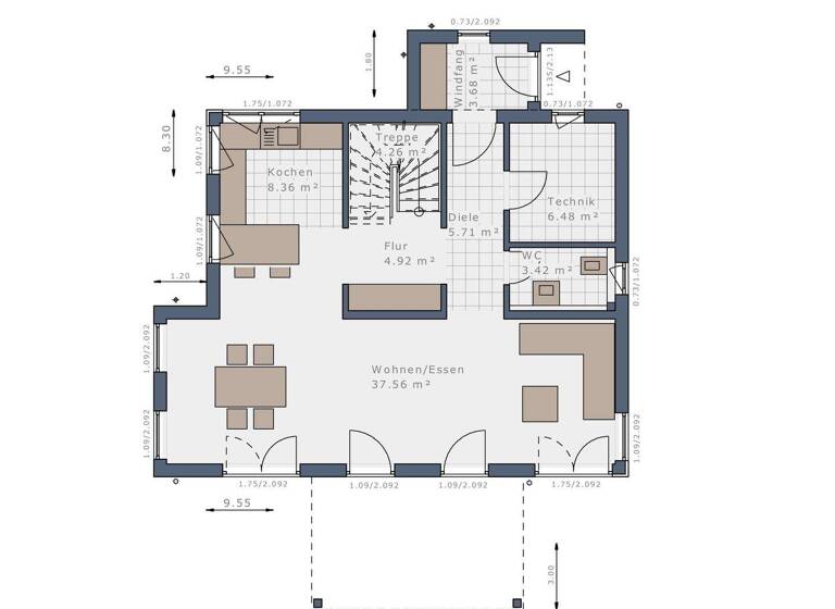 Einfamilienhaus zum Kauf provisionsfrei 500.000 € 4 Zimmer 132 m² 785 m² Grundstück Hangenmeilingen Elbtal 65627