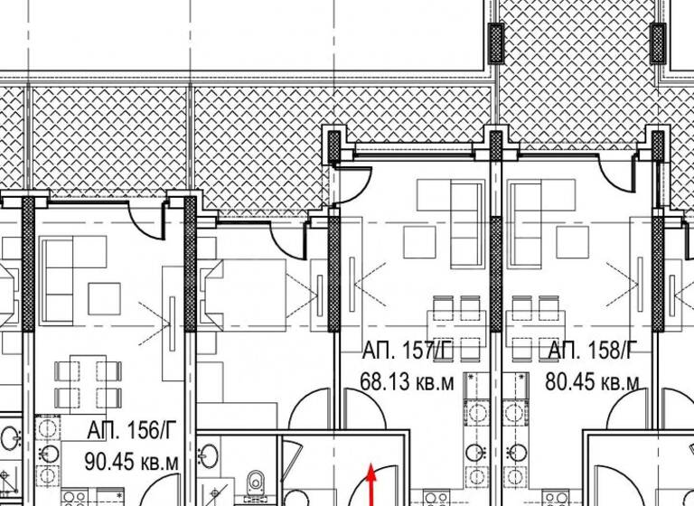 Studio zum Kauf 118.077 € 2 Zimmer 78,7 m² Sofia