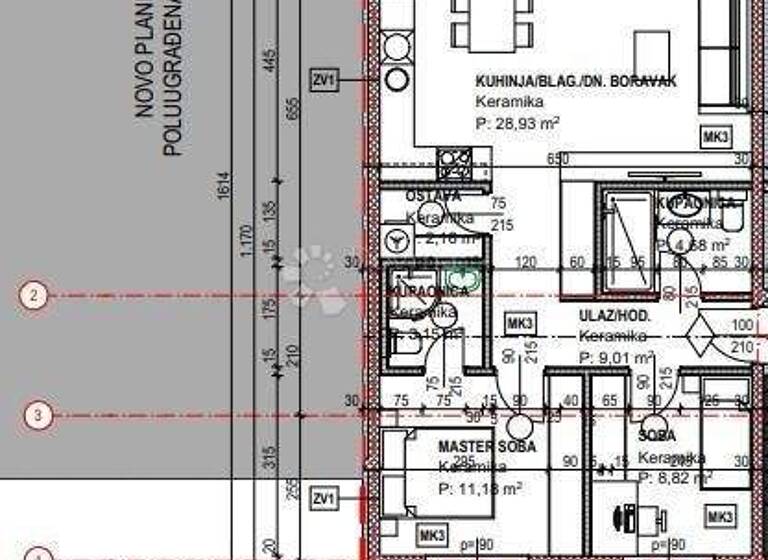 Wohnung zum Kauf 302.000 € 3 Zimmer 100 m² 2. Geschoss Velika Gorica