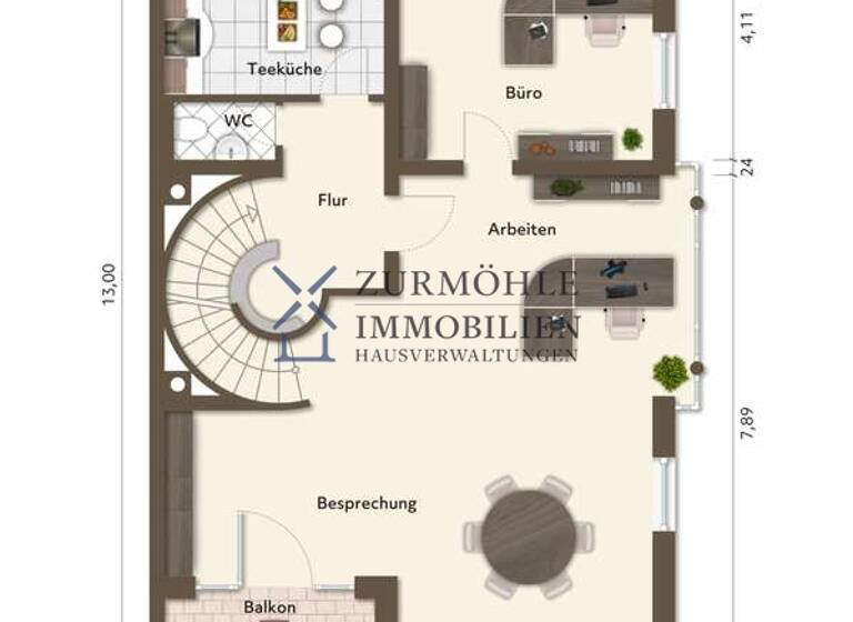 Doppelhaushälfte zum Kauf 1.290.000 € 7 Zimmer 254 m² 281 m² Grundstück Oeffingen Fellbach 70736